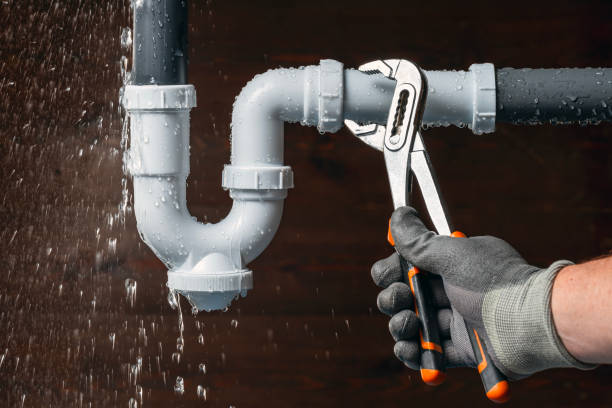Professional Sewer Line Repair technician working in Maine, WI